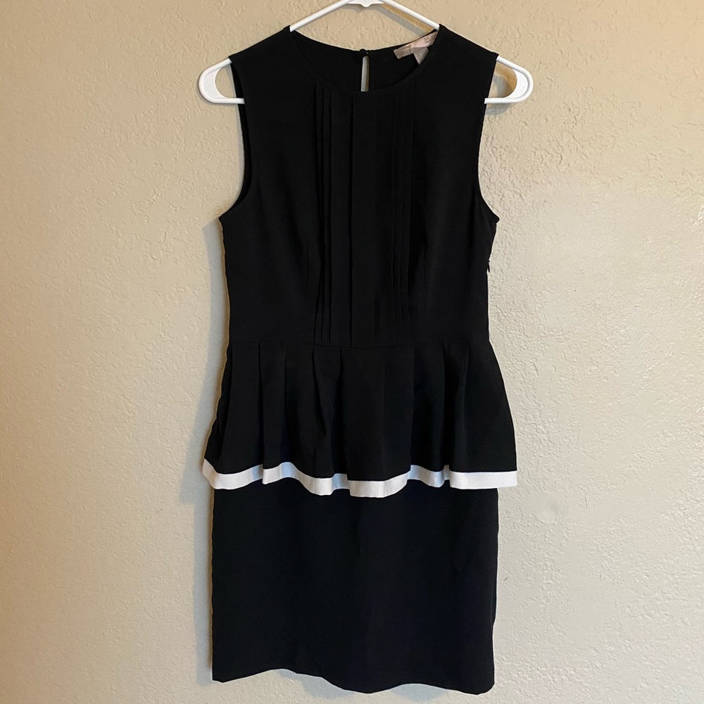 Forever 21 Black Peplum Dress